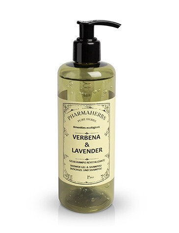 2-in-1 Gel- und Shampoo-Spenderflaschen 300ml - 16 Stück