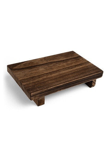 Holz-Display-Tablett