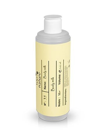 Nachfüllbare Spenderflasche 400ml, gefüllt mit Body Milk (nachfüllbar)