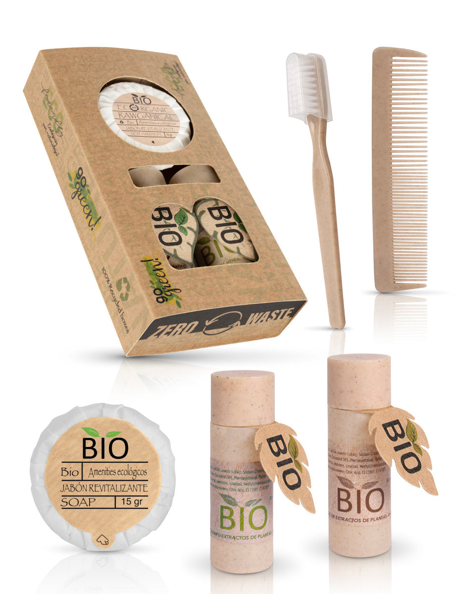 Hygieneset komplett in einer Bio-Box - 50 Stück