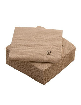 Bio-Öko-Serviette (33cm x 33cm)  1350 Stück