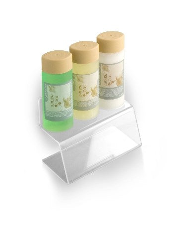Transparentes Acrytablett für Flakons