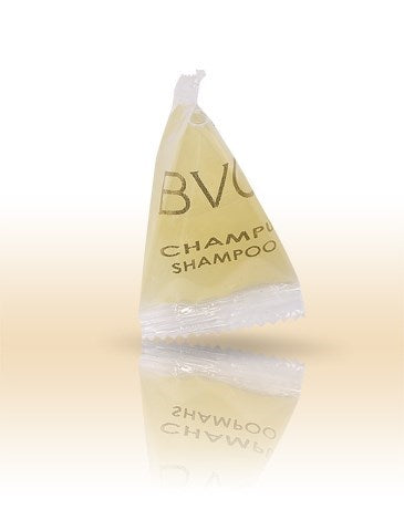 Shampoo Soja & Jojoba 15ml Pyramiden-Sachet | 1.000 Stück