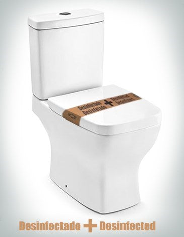 Hygienestreifen für WC