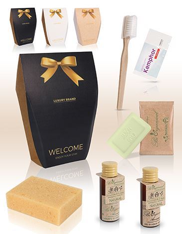 Hygieneset Bio Luxury brand (3 verschiedene Packungen) - 40 Stück