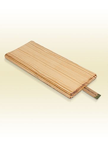 Holztablett für Hotelkosmetik Rawganical