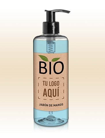 16 Flaschen Handseife 300 ml mit Spender  Go Green Bio