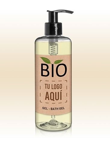 16 Flaschen Duschgel 300 ml mit Spender  Go Green Bio