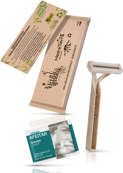 Bio Rasier-Set Think Green, einzeln verpackt