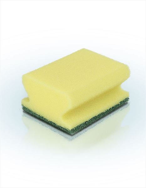 Gelber Putzschwamm - 200 Stück