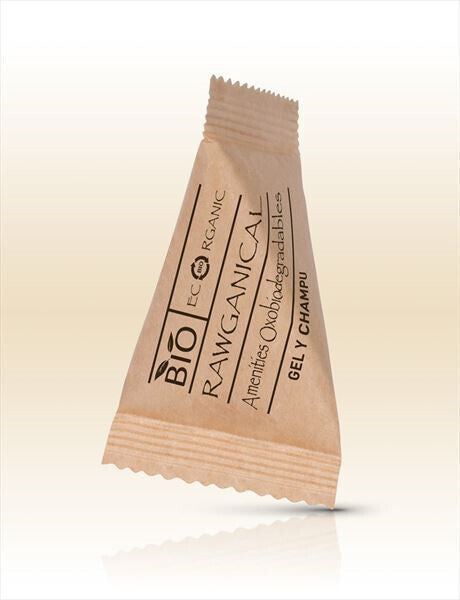Duschgel & Shampoo Ecorganic im Pyramiden-Sachet 15 ml | 40 Stück