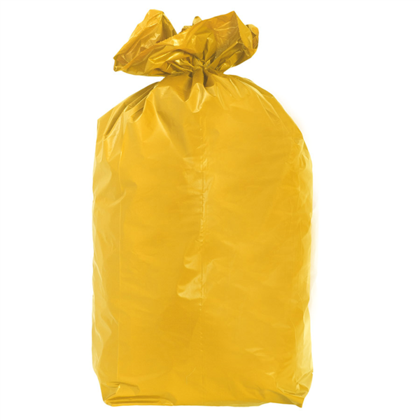 10 gelbe Recyclingtüten (Wertstofftonne) 100 Liter