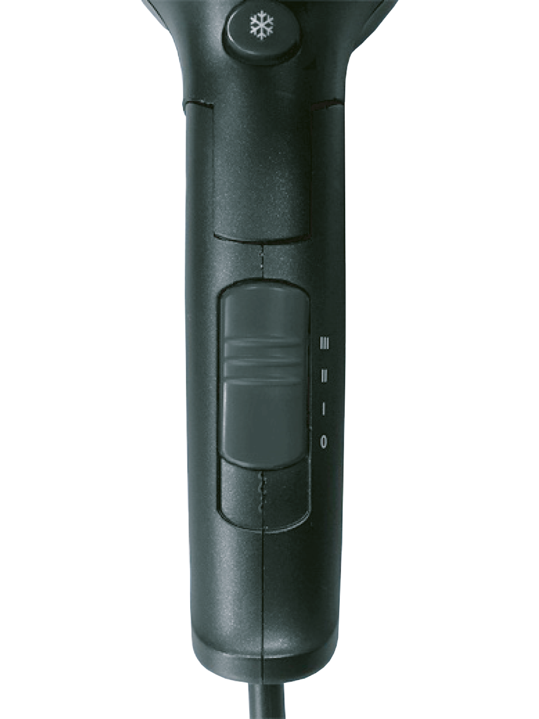 Klappbarer Föhn 1750-2100W Schwarz