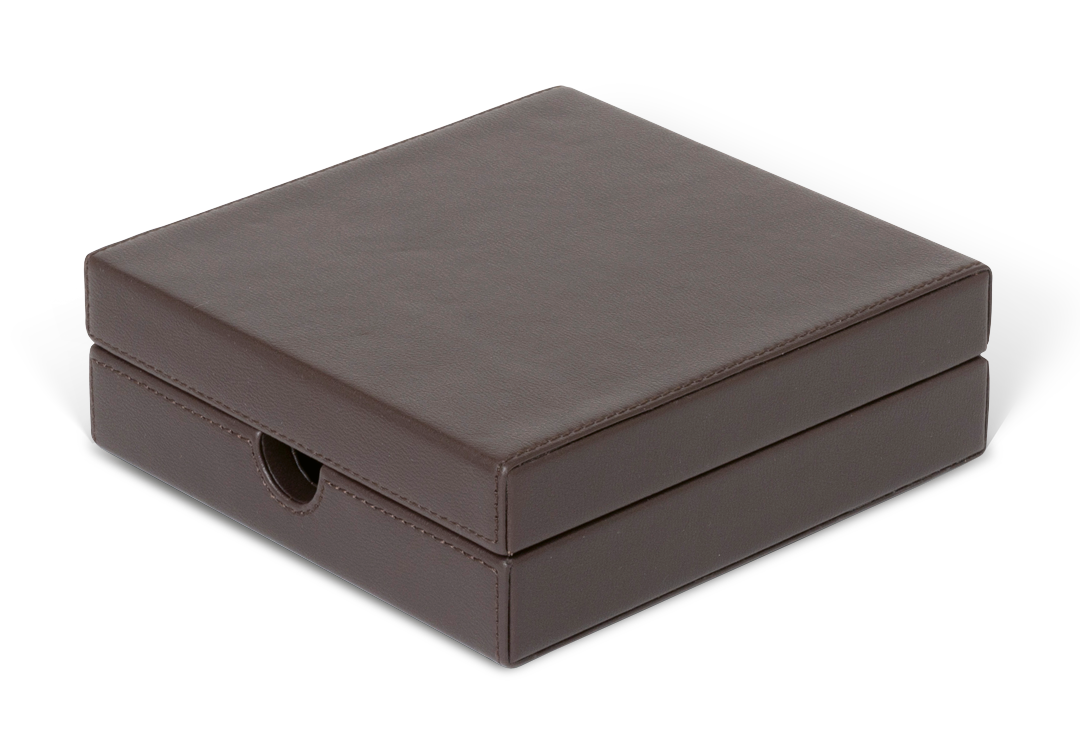 Sachethalter mit Deckel 17x17,5cm | Klassik