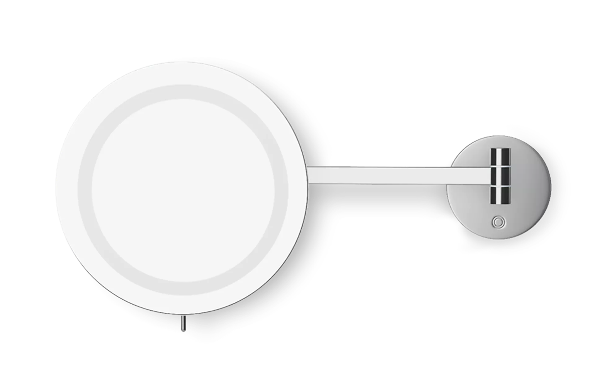 LED Kosmetikspiegel | 3-fache Vergrößerung