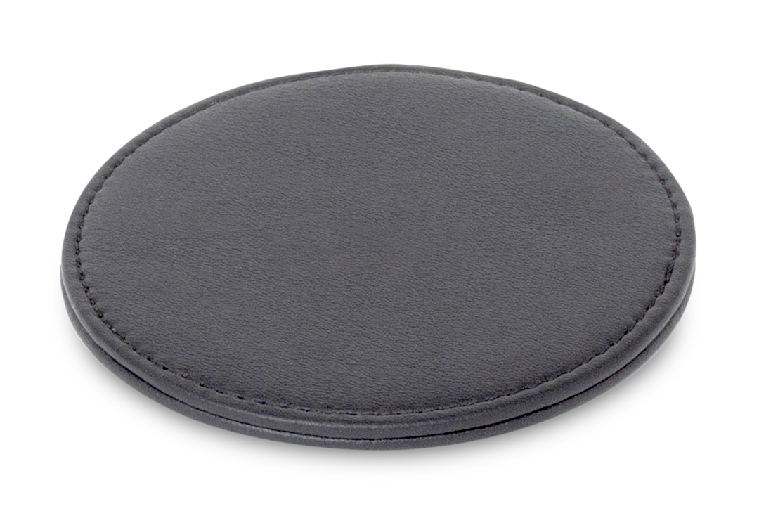 Untersetzer 10x10cm Schwarz