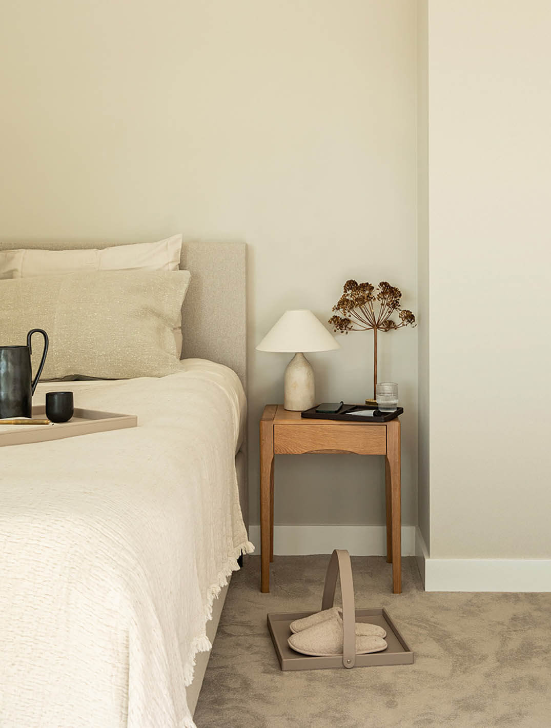 Flores Turndown tray Natural
