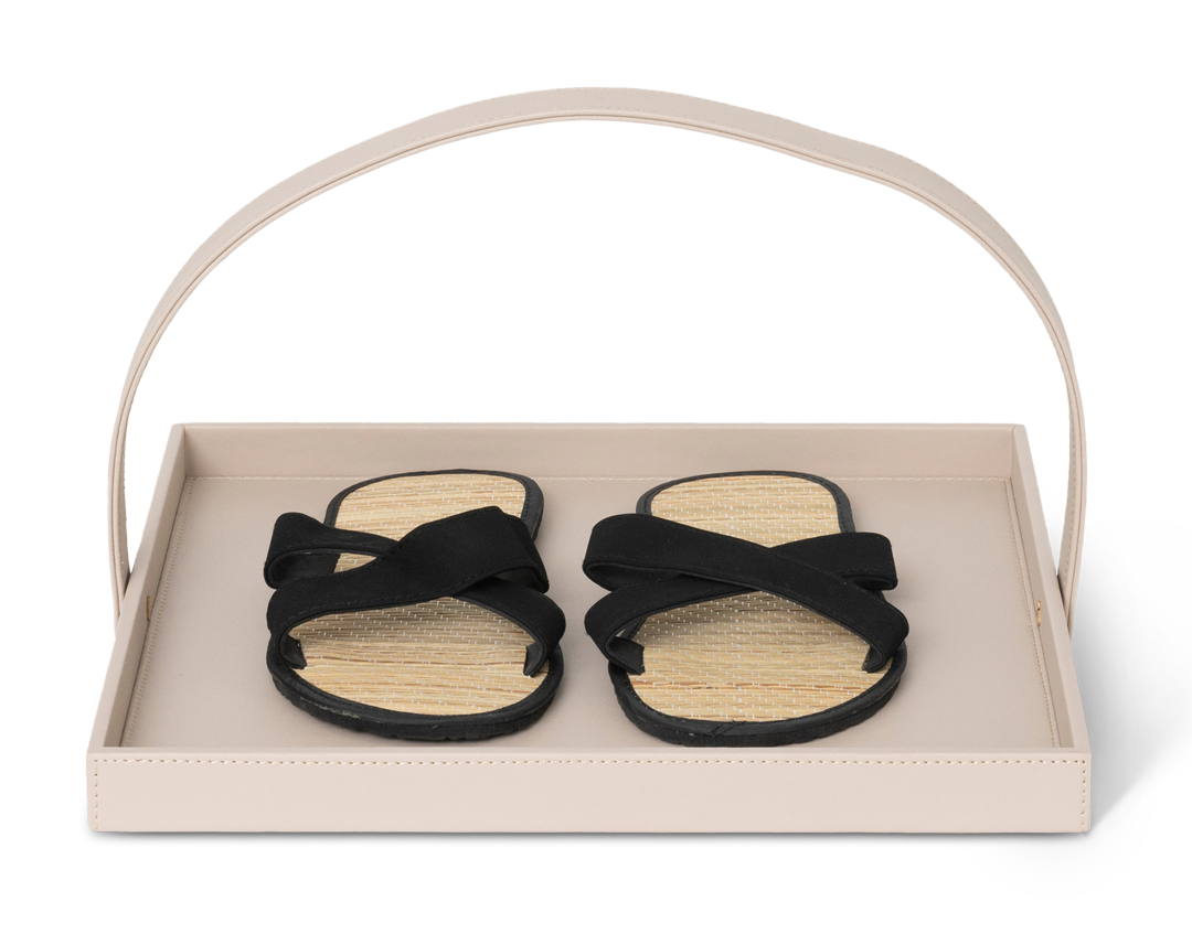 Flores Turndown tray Natural