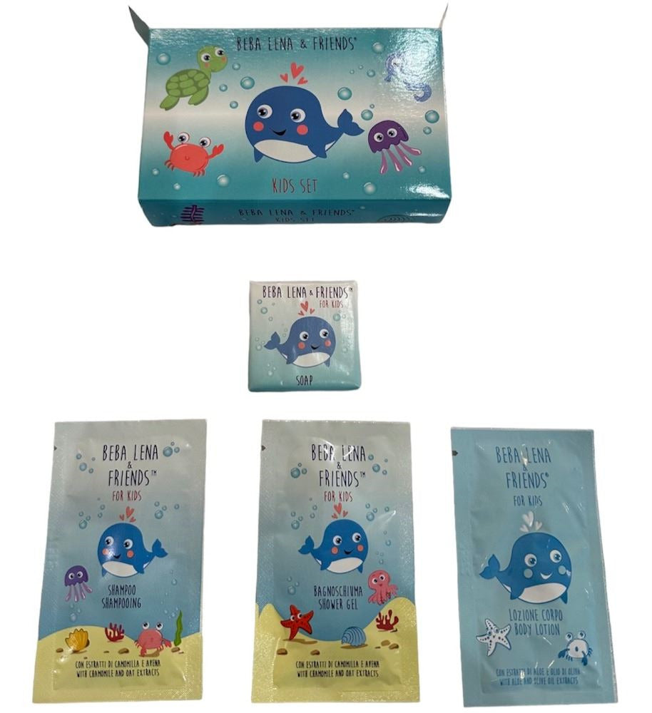 Kit infantil en cajita Beba Lena & Friends