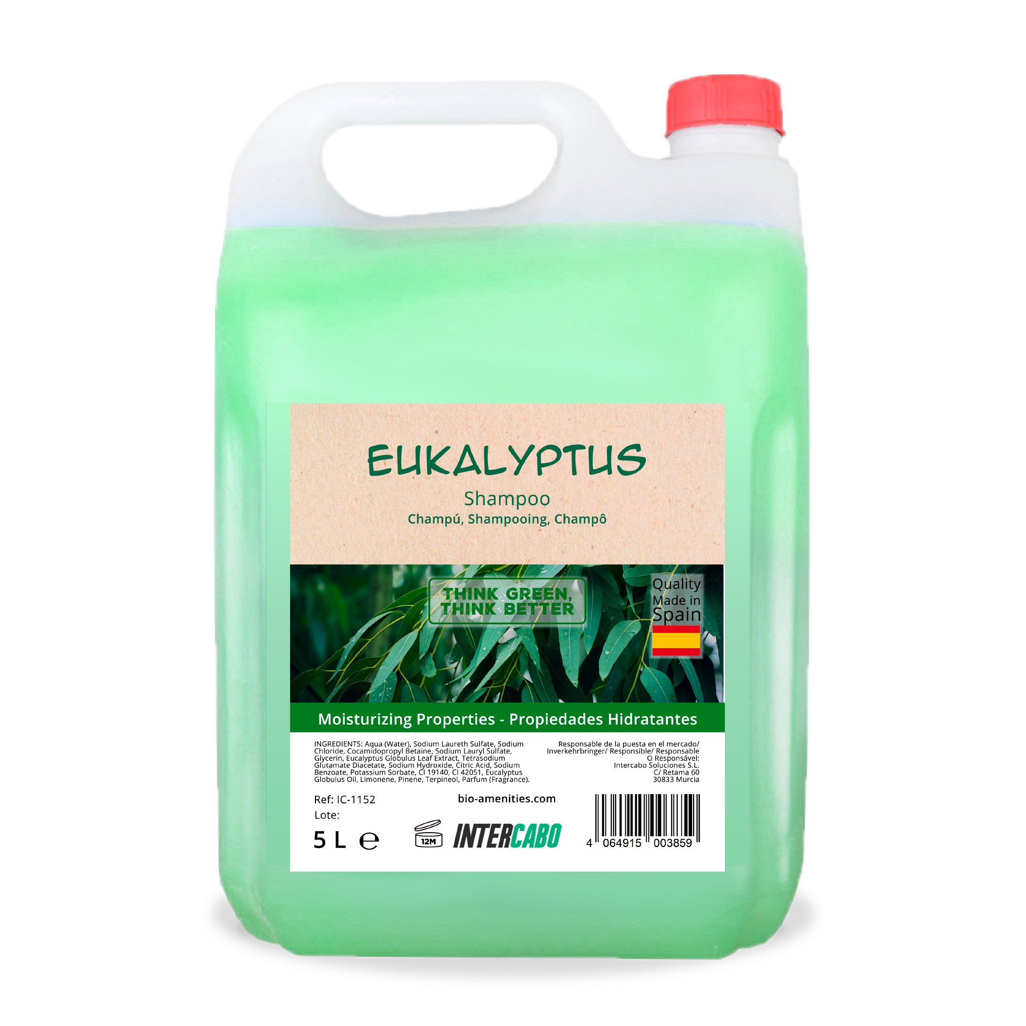 Shampoo Eukalyptus, 5L Kanister