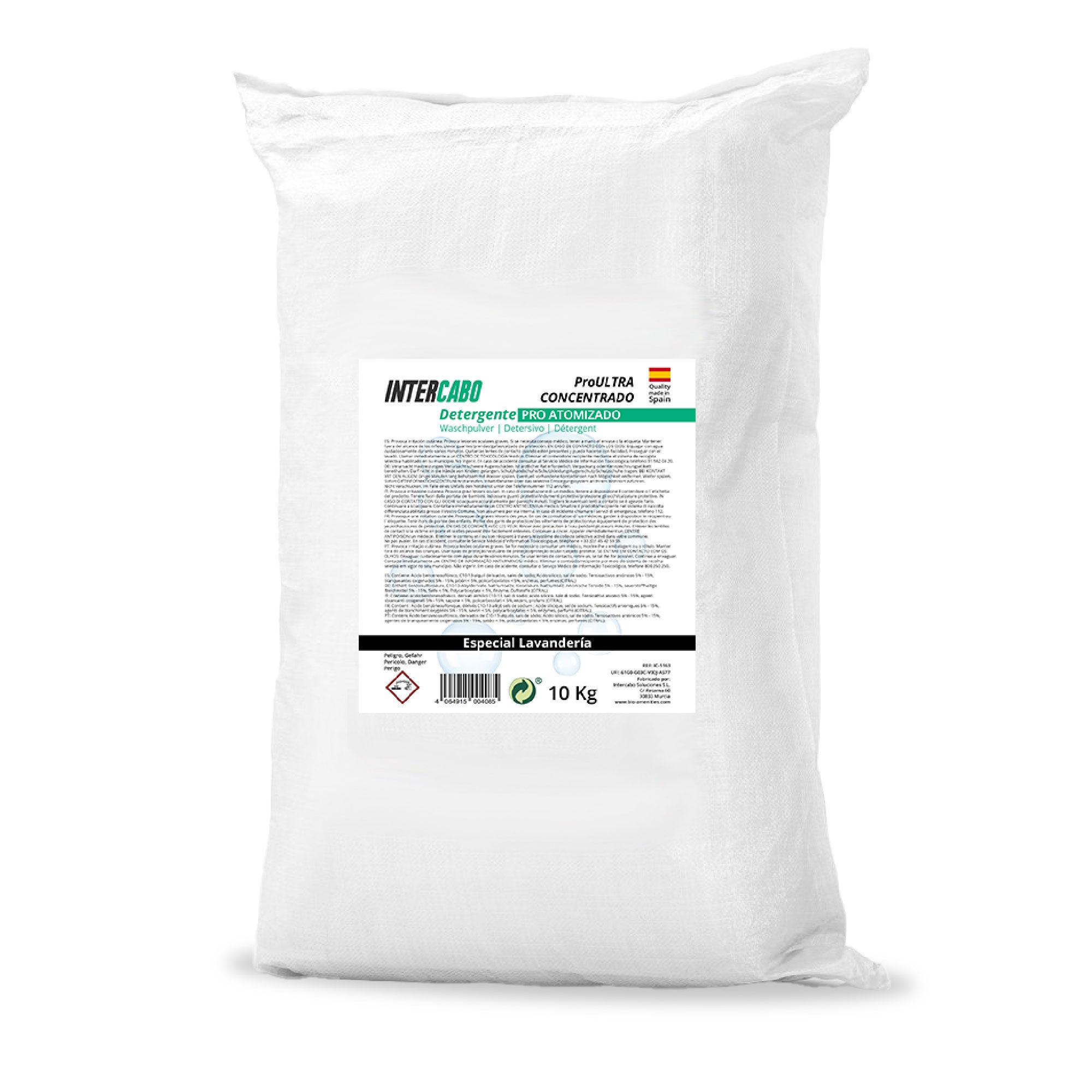 ProUltra Waschpulver - Spitzenqualität - Speziell für Wäschereien - Weiße Wäsche | 10kg