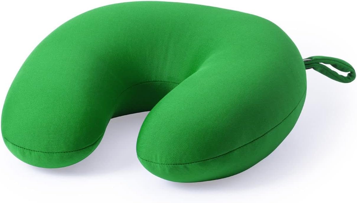 Nackenkissen mit Mikroperlen Blau