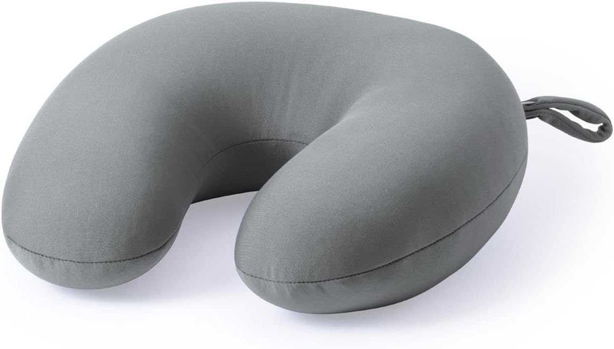Nackenkissen mit Mikroperlen Blau