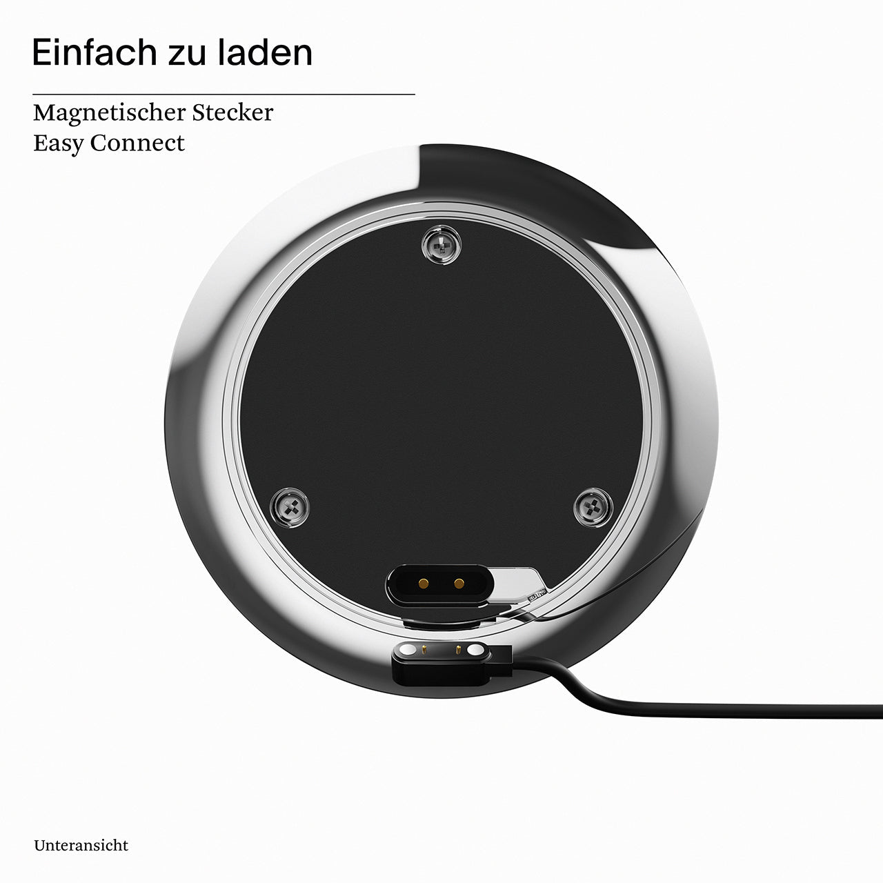 Akku-Tischleuchte Nudiderot 425mm chrom