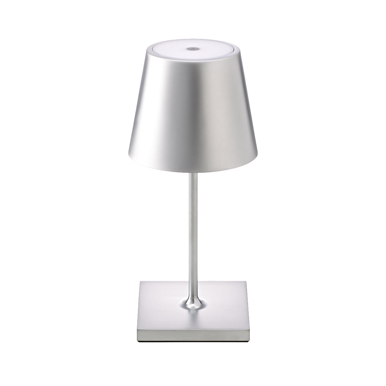 Akku-Tischleuchte Nuindie mini 250mm silberfarben