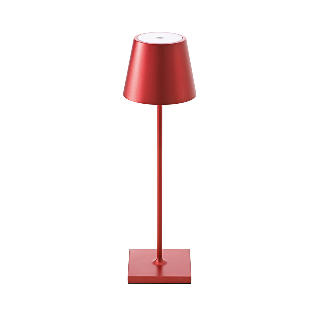 Akku-Tischleuchte Nuindie 380mm kirschrot