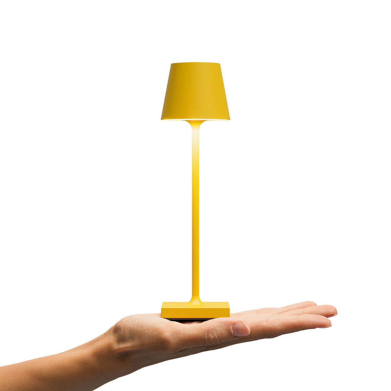 Akku-Tischleuchte Nuindie pocket 210mm sonnengelb