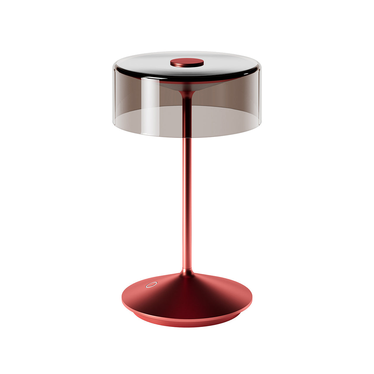 Akku-Glasleuchte Numotion 265 mm kirschrot