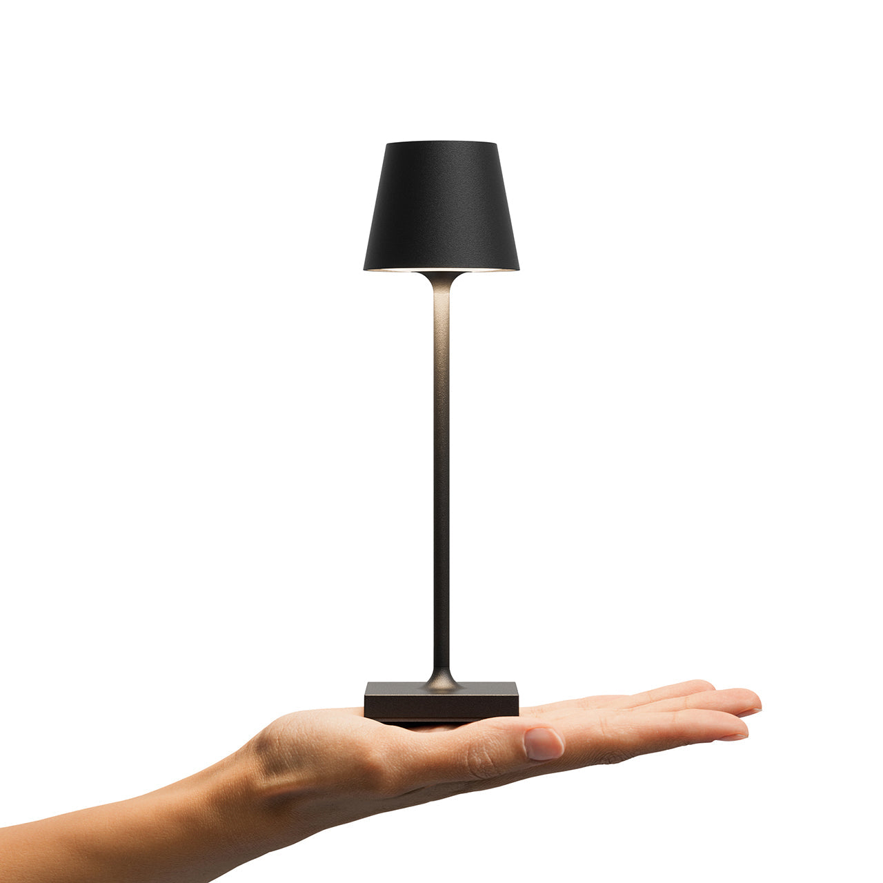 Akku-Tischleuchte Nuindie pocket 210mm nachtschwarz