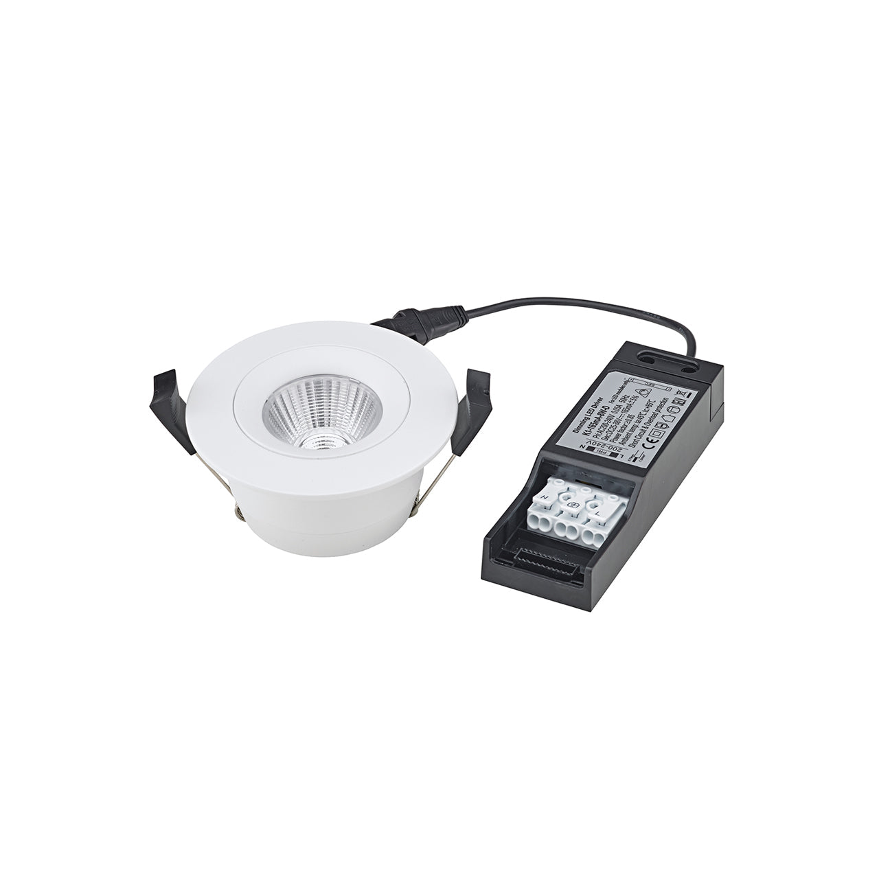 Einbauleuchte Argent IP54 BM68/83mm weiß IP54