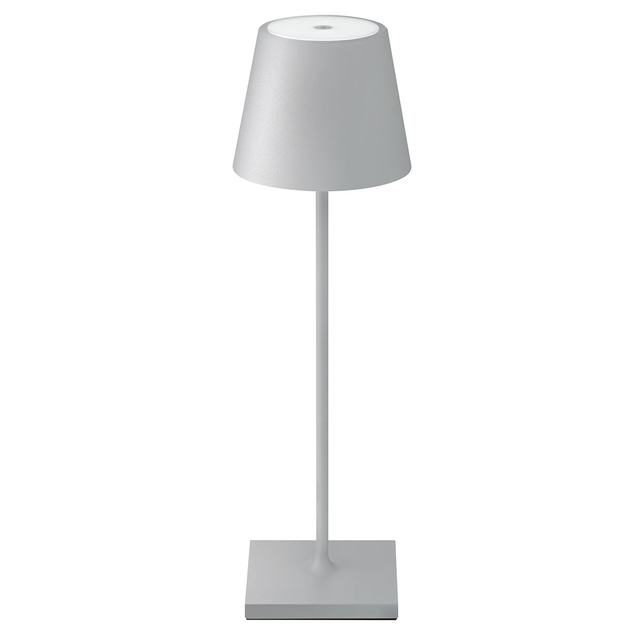 Akku-Tischleuchte Nuindie USB-C 380mm nebelgrau