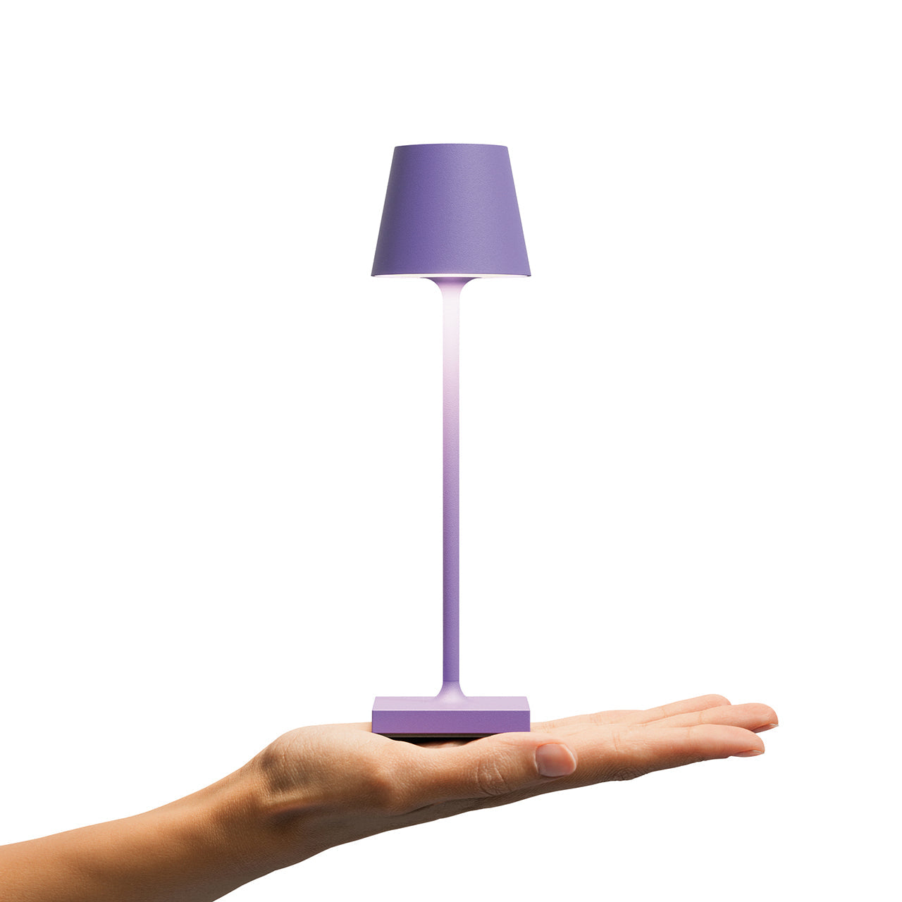 Akku-Tischleuchte Nuindie pocket 210mm veilchenlila