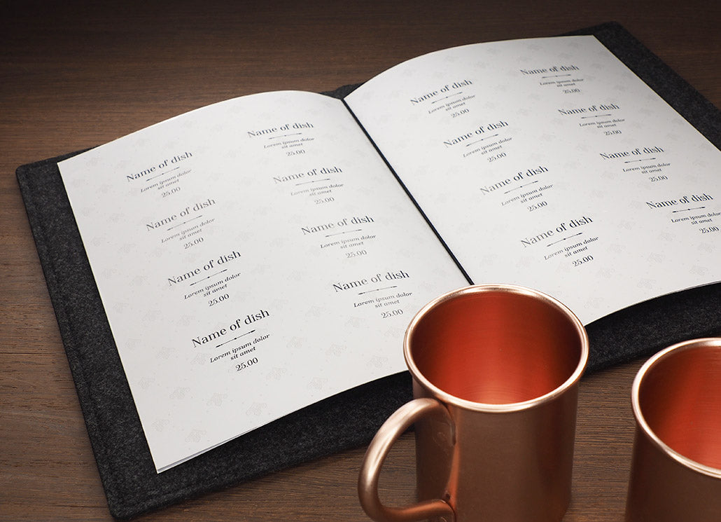 Menu cover Ambiente 1643246