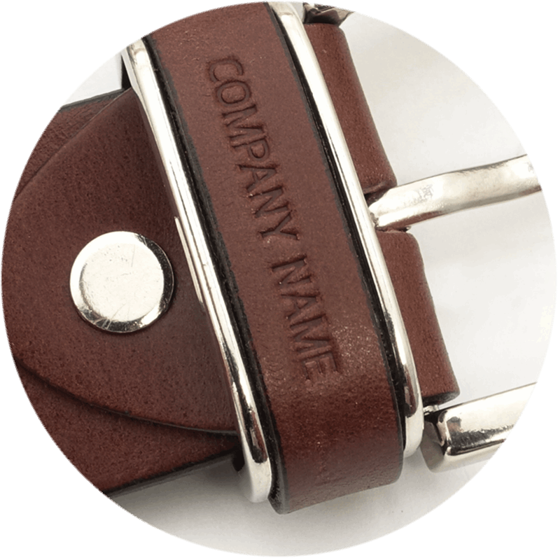 Leather belt 502035