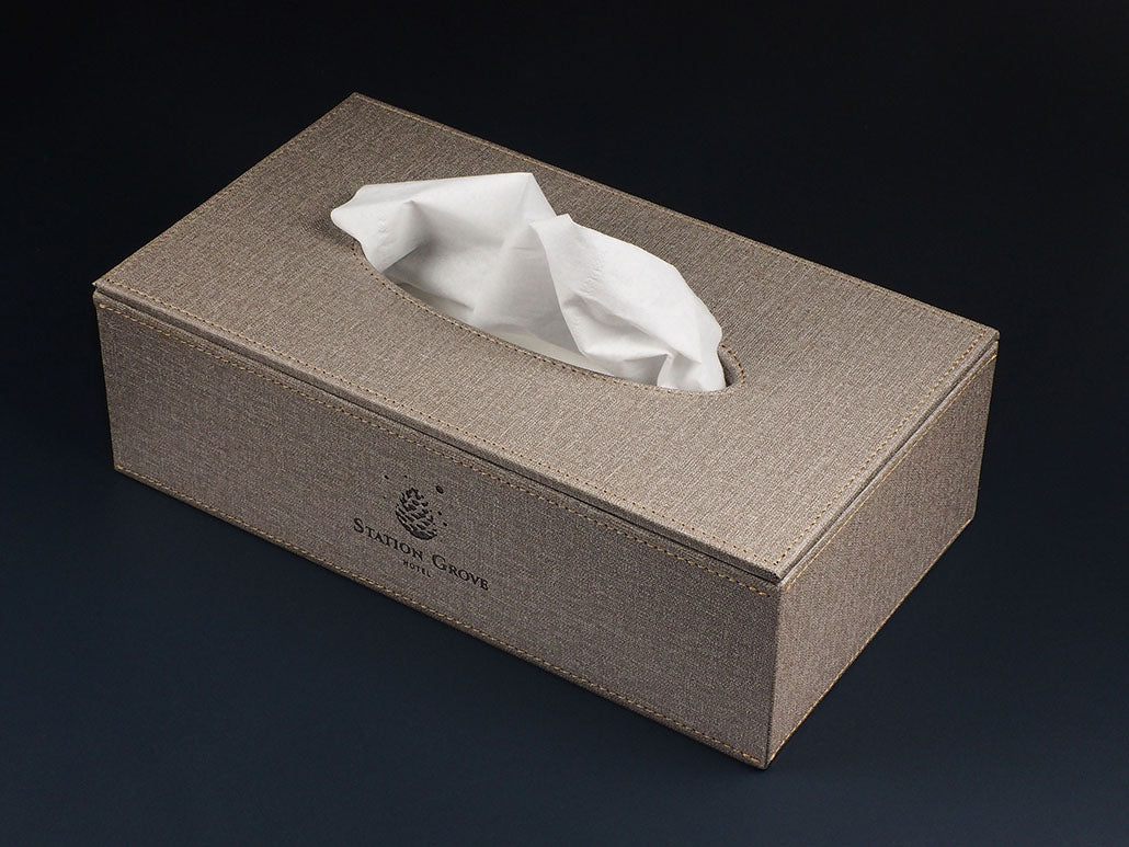 Taschentuchbox caffé latte