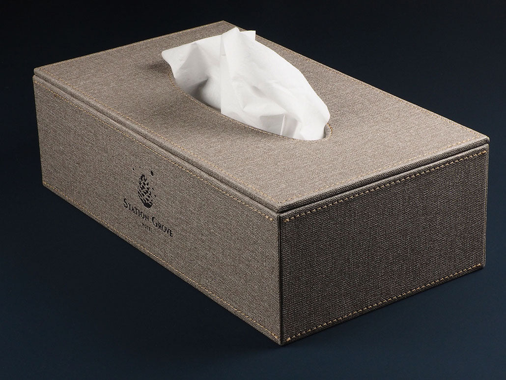 Taschentuchbox caffé latte